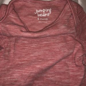 Red Long Sleeve Onesie